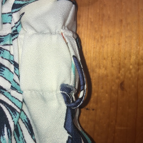 Shein floral shorts tropical white shorts size small ruffled shorts summer short - Picture 5 of 7